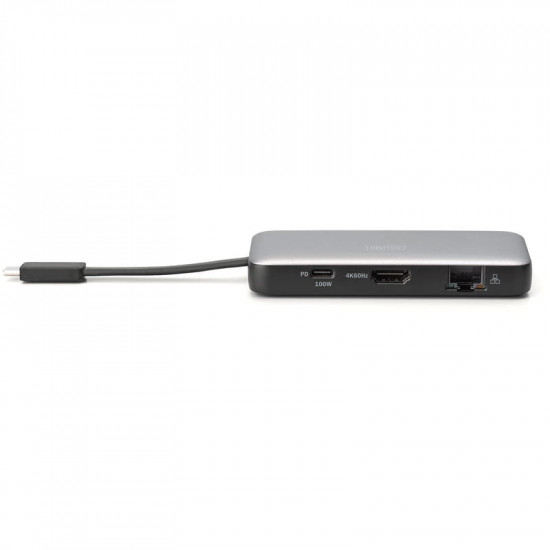 Док-станція Digitus USB-C USB3.2х2/USB-C/SD/MicroSD/HDMI/RJ45 (DA-70916)