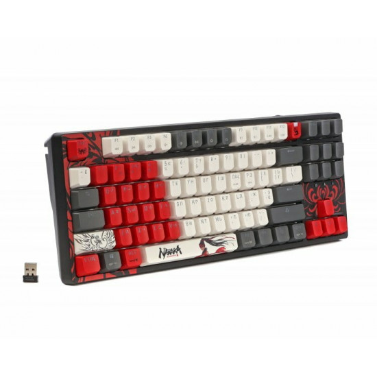 Клавіатура бездротова Bloody WS87 RGB Naraka Black