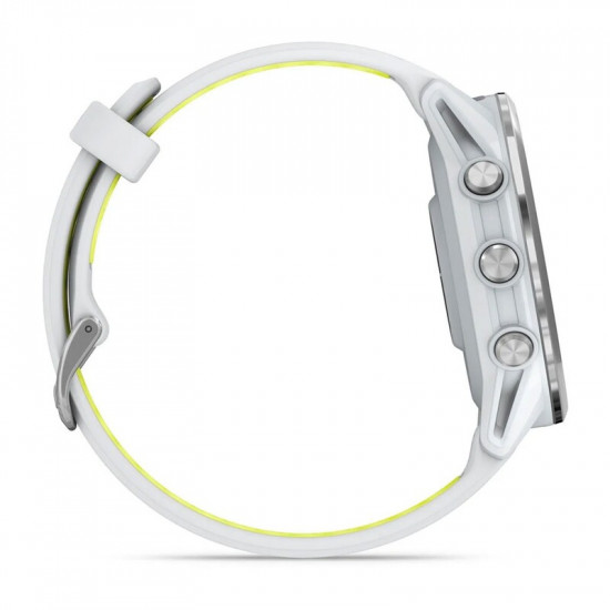 Смарт-годинник Garmin Forerunner 970 Whitestone/Amp Yellow (010-02969-11)