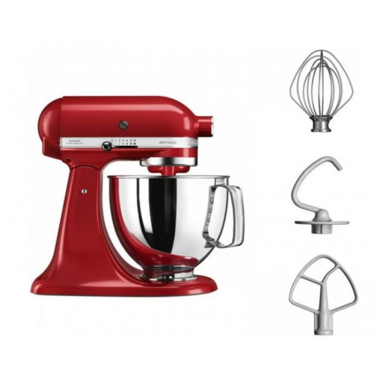 Кухонна машина KitchenAid Artisan 4.8 л Red (5KSM125EER)