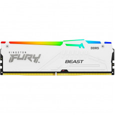 Модуль пам`ятi DDR5 32GB/6000 Kingston Fury Beast RGB EXPO White (KF560C36BWEA-32)