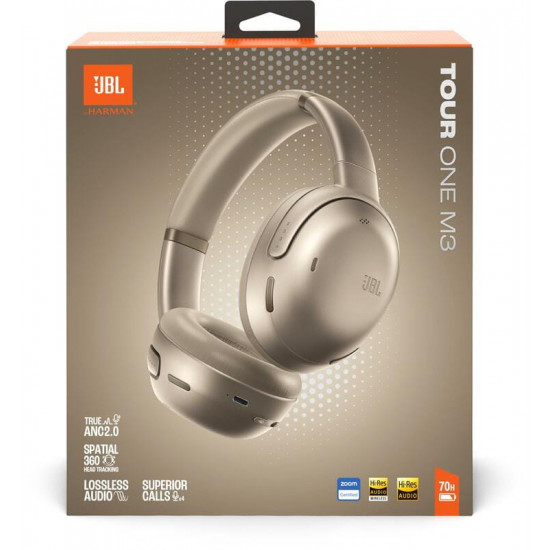 Bluetooth-гарнітура JBL Tour One M3 Latte (JBLTOURONEM3LTT)
