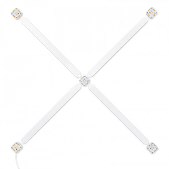 Розумна система освітлення Nanoleaf Lines 90 Degrees Starter Kit Apple HomeKit, 4 шт. (NL59K02-4SN00)