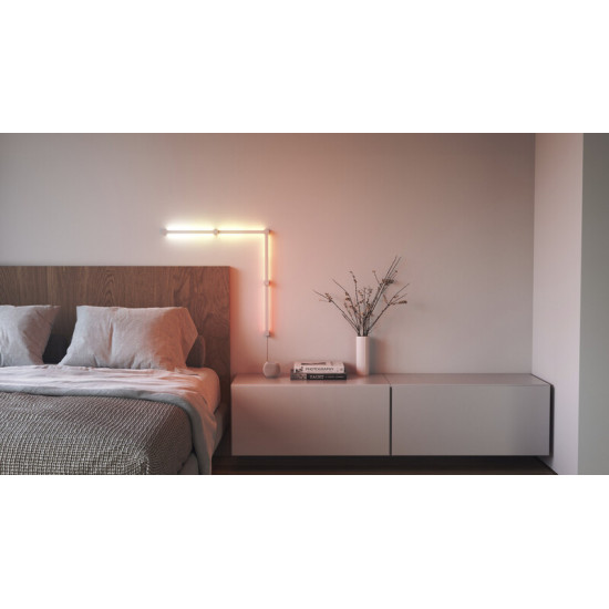 Розумна система освітлення Nanoleaf Lines 90 Degrees Starter Kit Apple HomeKit, 4 шт. (NL59K02-4SN00)