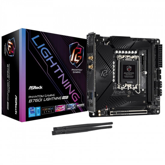 Материнська плата ASRock B760I Lightning WiFi Socket 1700