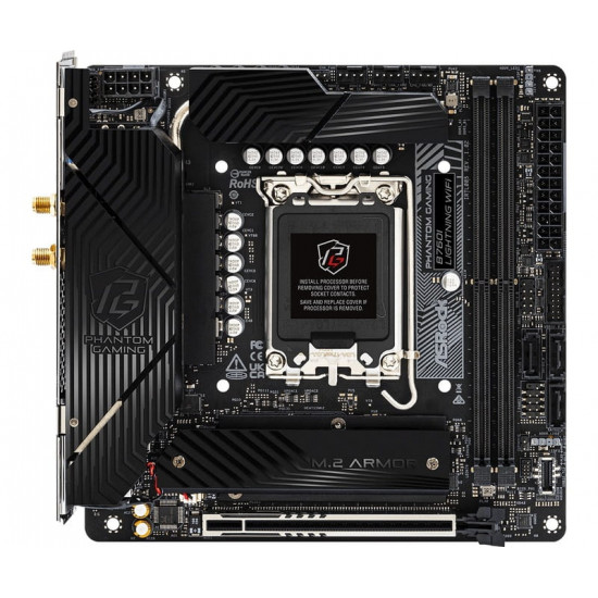 Материнська плата ASRock B760I Lightning WiFi Socket 1700
