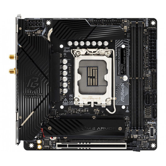 Материнська плата ASRock B760I Lightning WiFi Socket 1700