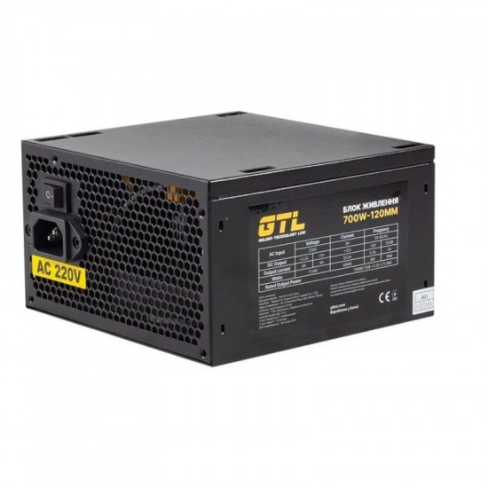 Блок живлення GTL Gaming Star (GTLGS700BK) 700W