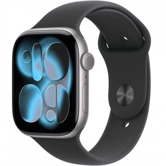 Смарт-годинник Apple Watch Series 11 GPS 42mm Space Grey Aluminium Case with Black Sport Band - S/M (MEQW4RK/A)