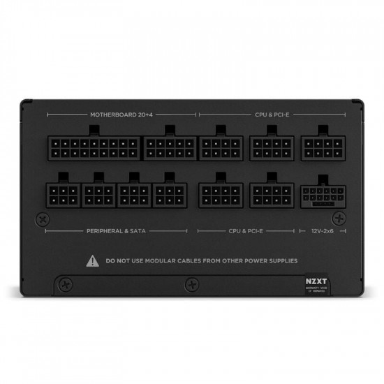 Блок живлення NZXT C1200 Black (PA-2G2BB-EU) 1200W, 80+ Gold