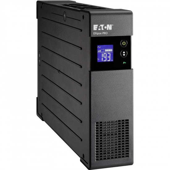 Джерело безперебійного живлення Eaton Ellipse PRO 1600 DIN, Lin.int., 8 x Schuko, USB, LCD, метал (ELP1600DIN)