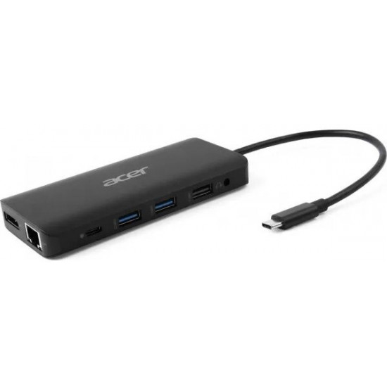 USB-хаб Acer USB Type-C 12-в-1 (HP.DSCAB.017)