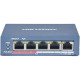 Комутатор Hikvision DS-3E0105P-E(B)