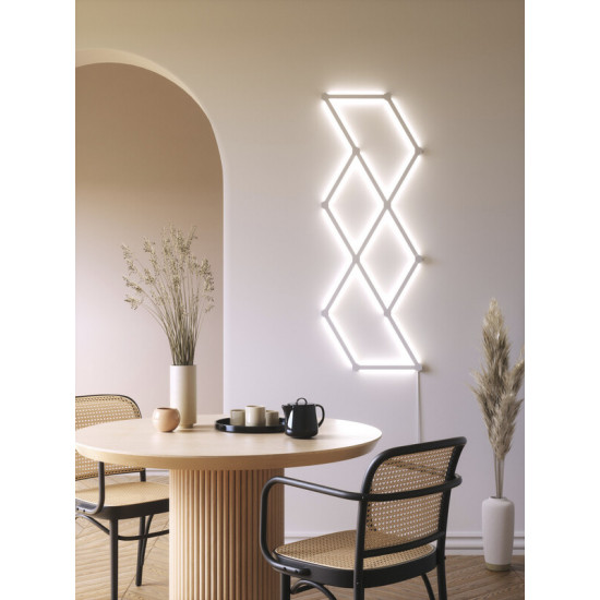 Розумна система освітлення Nanoleaf Lines Starter Kit Apple HomeKit, 15 шт. (NL59-K-6002LW-15PKEU)
