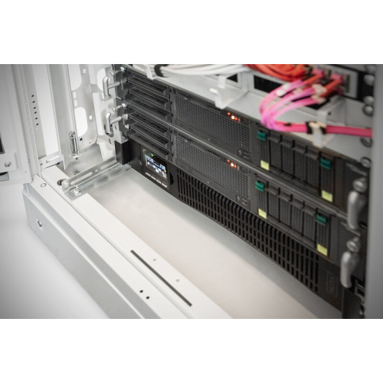Джерело безперебійного живлення Digitus 3000VA/3000W, RTU2, LCD, RJ45, RS232, USB(DN-170096)