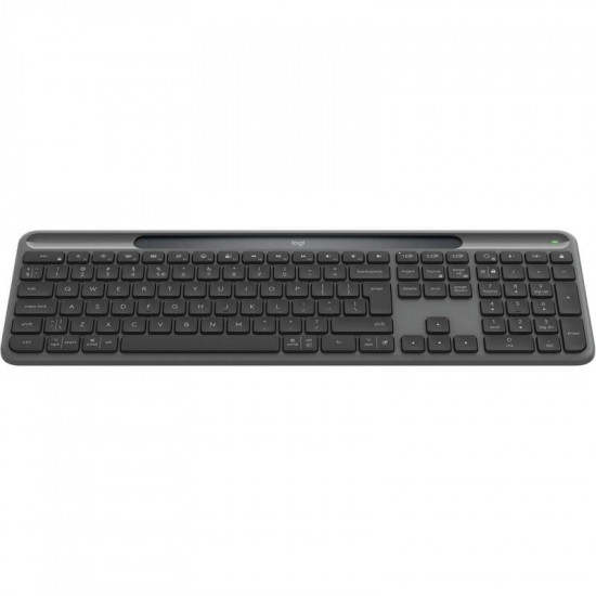 Клавiатура бездротова Logitech Slim Solar+ Graphite (920-013764)