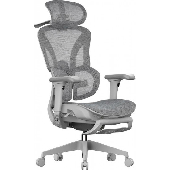 Крісло офісне OfficePro Elite OC950G Gray