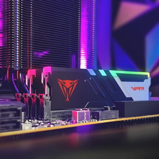 Модуль пам`яті DDR5 2x16GB/7200 Patriot Viper Venom RGB (PVVR532G720C34K)