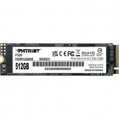 Накопичувач SSD  512GB Patriot P320 M.2 2280 PCIe 3.0 x4 NVMe 3D NAND (P320P512GM28)