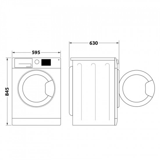 Пральна машина Whirlpool FFB9448BVUA