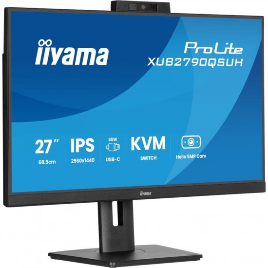 Монітор Iiyama 27" ProLite XUB2790QSUH-B2 IPS Black 100Hz