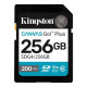 Карта пам`ятi SDXC  256GB UHS-I/U3 Class 10 Kingston Canvas Go! Plus R200/W160MB/s (SDG4/256GB)
