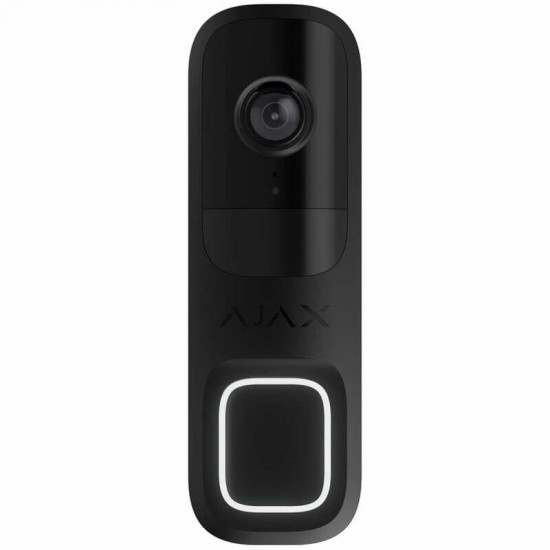 Відеодзвінок Ajax Doorbell Black RAL 9005