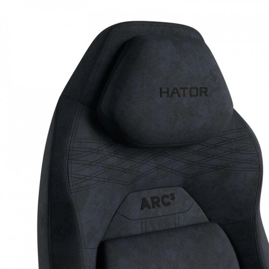 Крісло для геймерів Hator Arc 3 L Velour Black (HTC3440L)