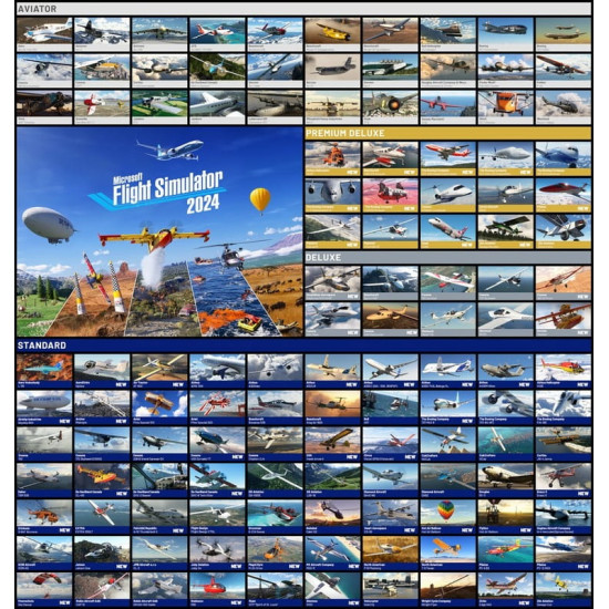 Гра Microsoft Flight Simulator 2024 для PlayStation 5, Blu-ray (1187140)