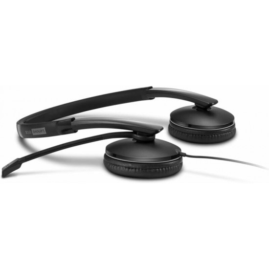 Гарнiтура Lenovo Wired ANC Headset Black (4XD1M45627)