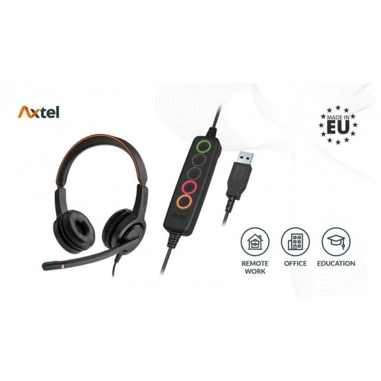 Гарнітура Axtel Voice UC 40 duo NC (AXH-V40UCD)