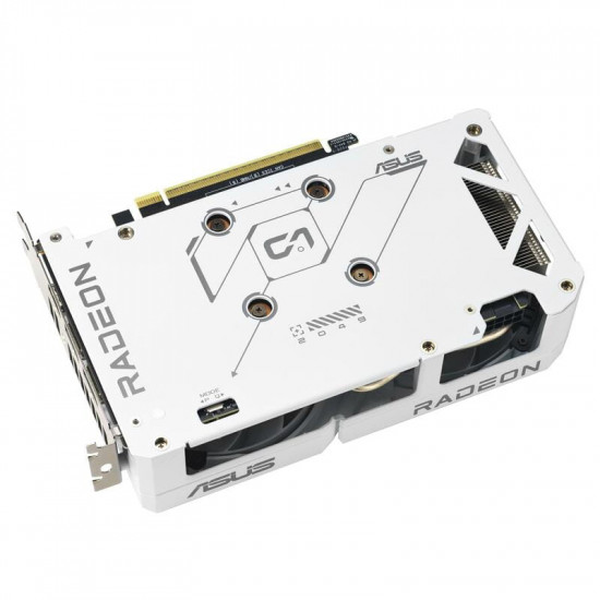 Відеокарта AMD Radeon RX 9060 XT 16GB GDDR6 Dual White Asus (DUAL-RX9060XT-16G-WHITE)