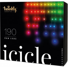 Smart LED гірлянда Twinkly Icicle RGB Gen II (TWI190STP-TEU) 190LED, 5м, BT+WiFi