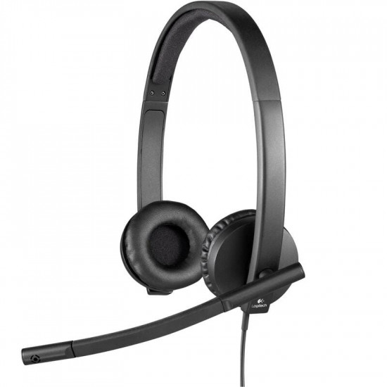 Гарнітура Logitech H570e Teams Stereo USB-A (981-001430)