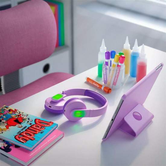 Гарнітура Philips Kids TAK4206PK/00 Colored Light Pink