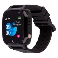 Дитячий смарт-годинник AmiGo GO008 Milky GPS WiFi Black