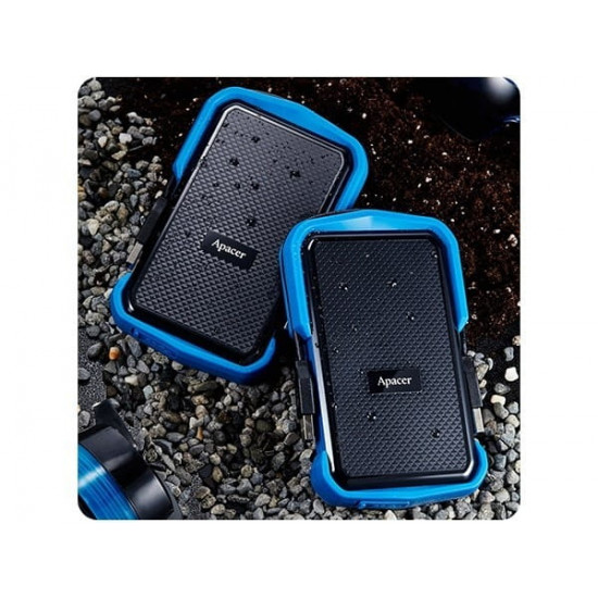 Зовнішній жорсткий диск 2.5" USB 1.0TB Apacer Apacer AC631 Black/Blue (AP1TBAC631U-1)