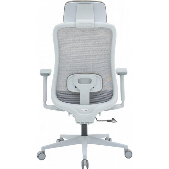 Крісло офісне Officepro Wave OC670-G-G-G Grey