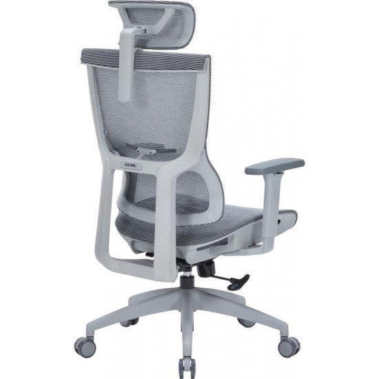 Крісло офісне Officepro Elegant OC660-G-DG-DG Gray/Dark Gray