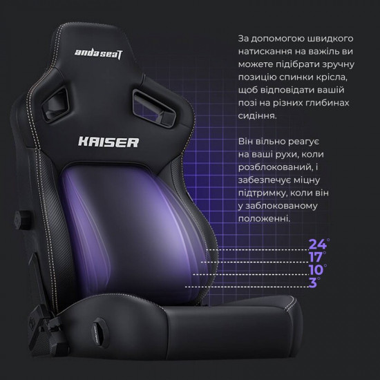 Крісло для геймерів Anda Seat Kaiser 4 Size L Brown (AD12YDDC-L-20-K-PV/C)