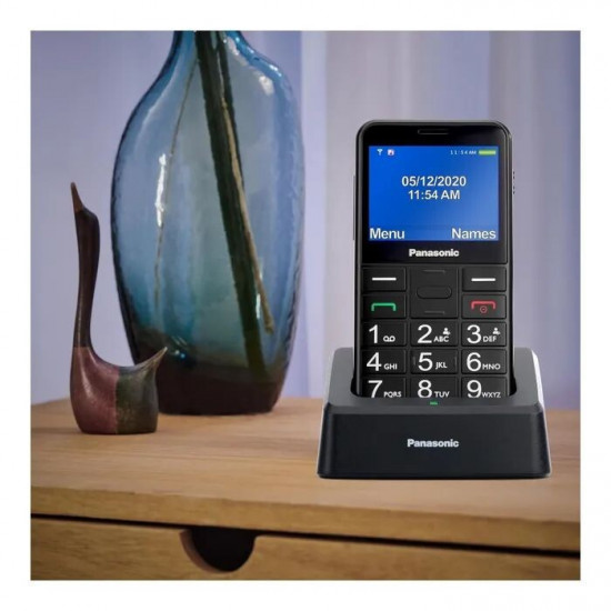 Мобiльний телефон Panasonic KX-TU155 Dual Sim Blue (KX-TU155EXBN)