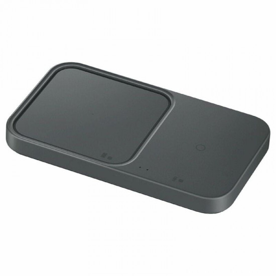Бездротовий зарядний пристрій з блоком живлення Samsung EP-P5400 Wireless Charger Duo 15W Black (EP-P5400TBRGRU)