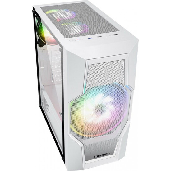 Корпус 2E Gaming Turbo G2057W White (2E-G2057W) без БЖ
