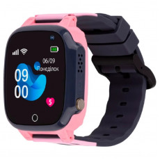 Дитячий смарт-годинник AmiGo GO008 Milky GPS WiFi Pink