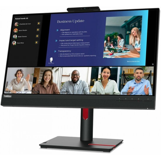 Монiтор Lenovo 23.8" T24v-30 (63D8MAT3UA) IPS Black