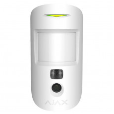 Бездротовий датчик руху Ajax HDR MotionCam Jeweller White