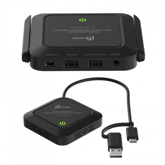 Подовжувач мультимедіа до 25 м J5create (JVW120-N)