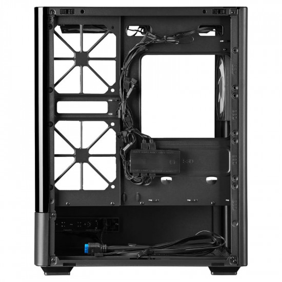 Корпус Prologix Lumi GM-01AB Glass Black