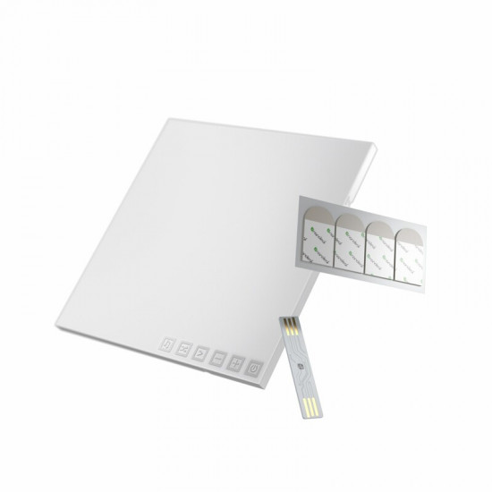 Розумна система освітлення Nanoleaf Canvas Smarter Kit Apple HomeKit, 9 шт. (NL29-0002SW-9PK)