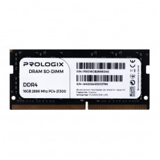 Модуль пам`ятi SO-DIMM 16GB/2666 DDR4 Prologix (PRO16GB2666D4SB)_Bulk